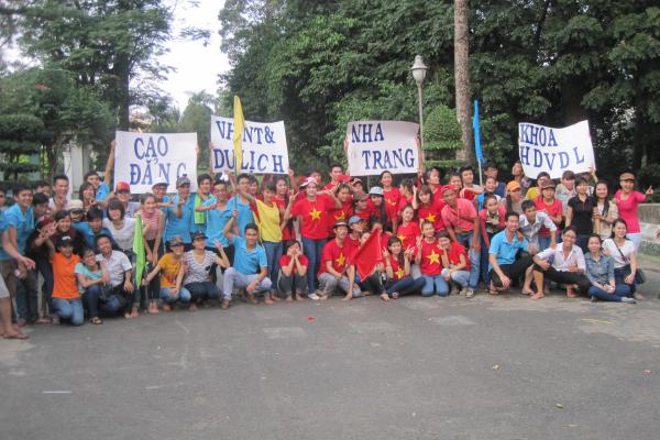 Team Building "Hồn Phách Sài Gòn" cho Sinh viên Du lịch | Nha Trang Trẻ Travel