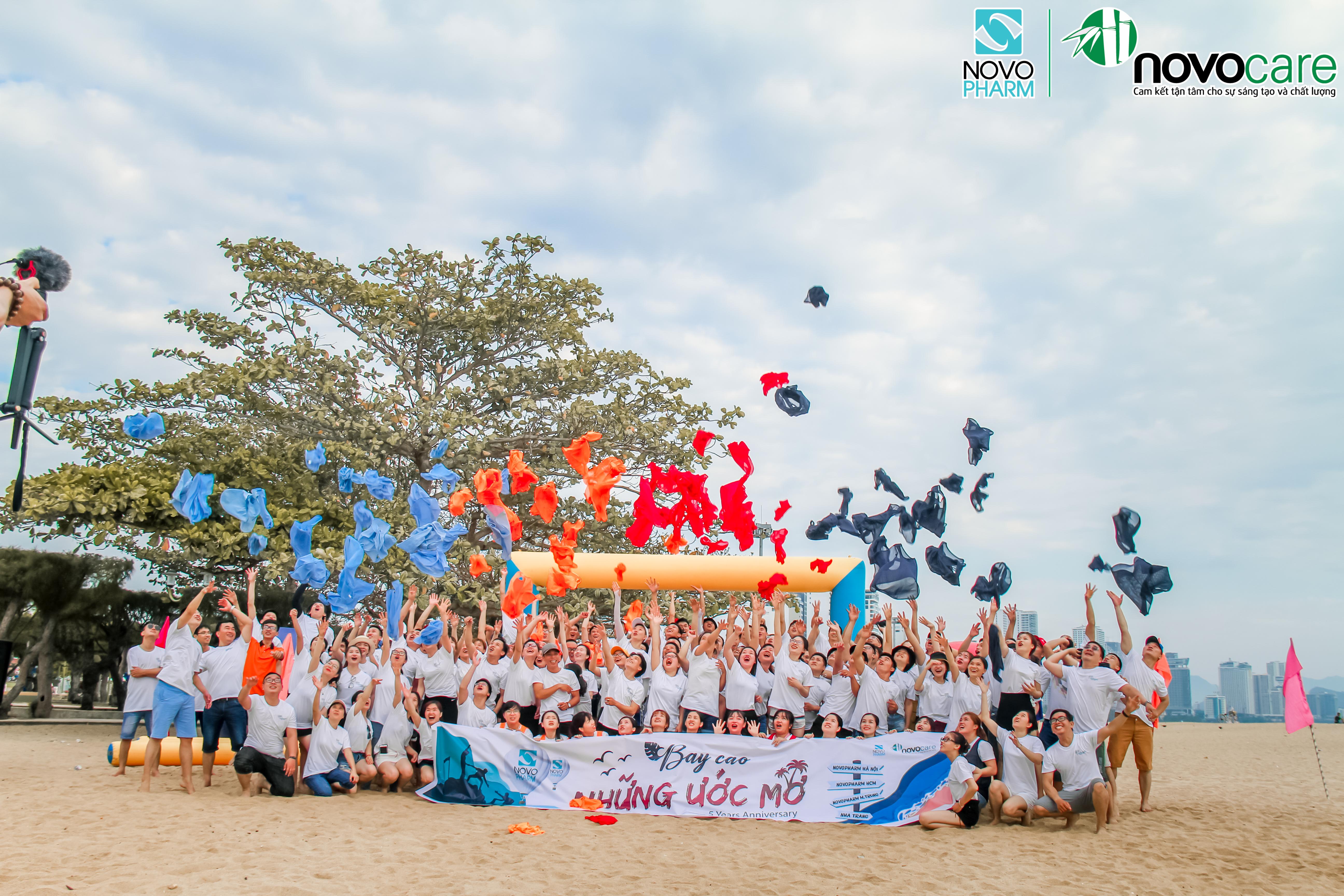 INQ PHARMA & NOVOPHARM tổ chức Team Building Nha Trang 2020 – Kỷ niệm 5 năm thành lập cùng Nha Trang Trẻ Travel